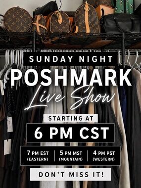 Poshmark Live SUNDAY Show🤍
